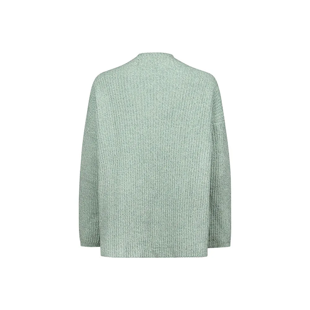 Sage Green Ciara Funnel Neck Sweater