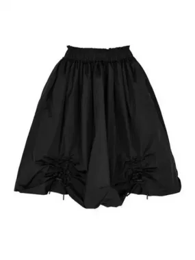 Simone Rocha ruched bow detail nylon skirt 271274