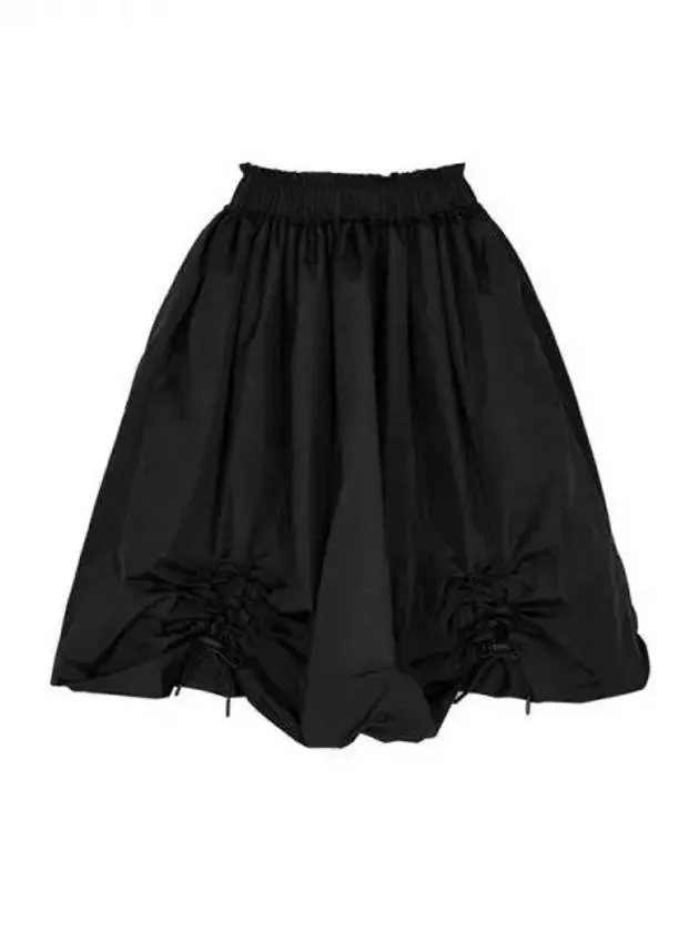 Simone Rocha ruched bow detail nylon skirt 271274