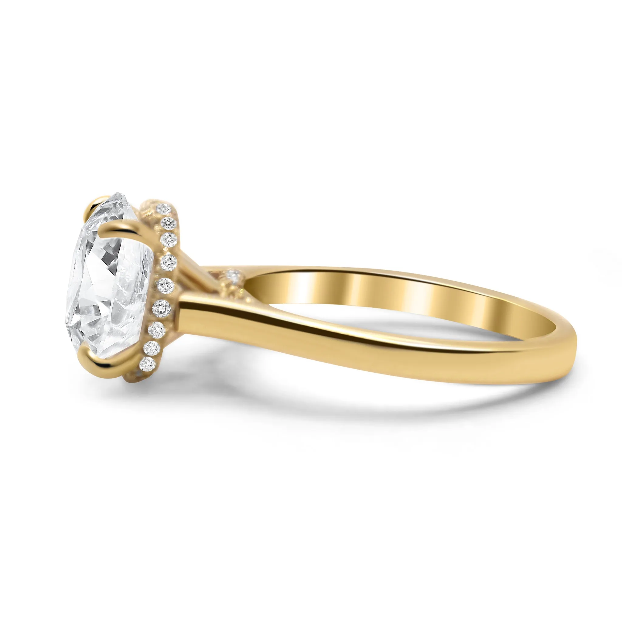 Sol | Round Engagement Ring