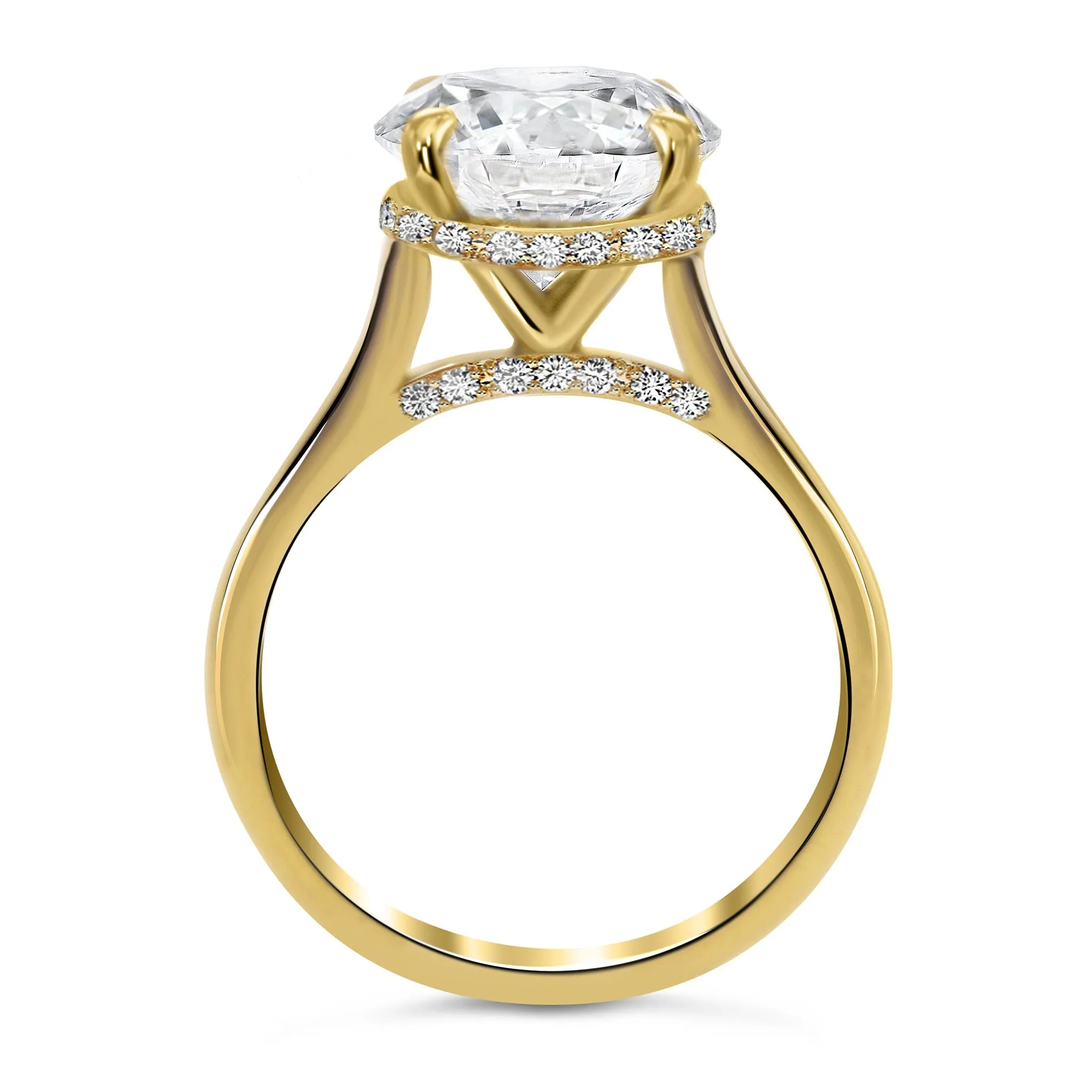 Sol | Round Engagement Ring