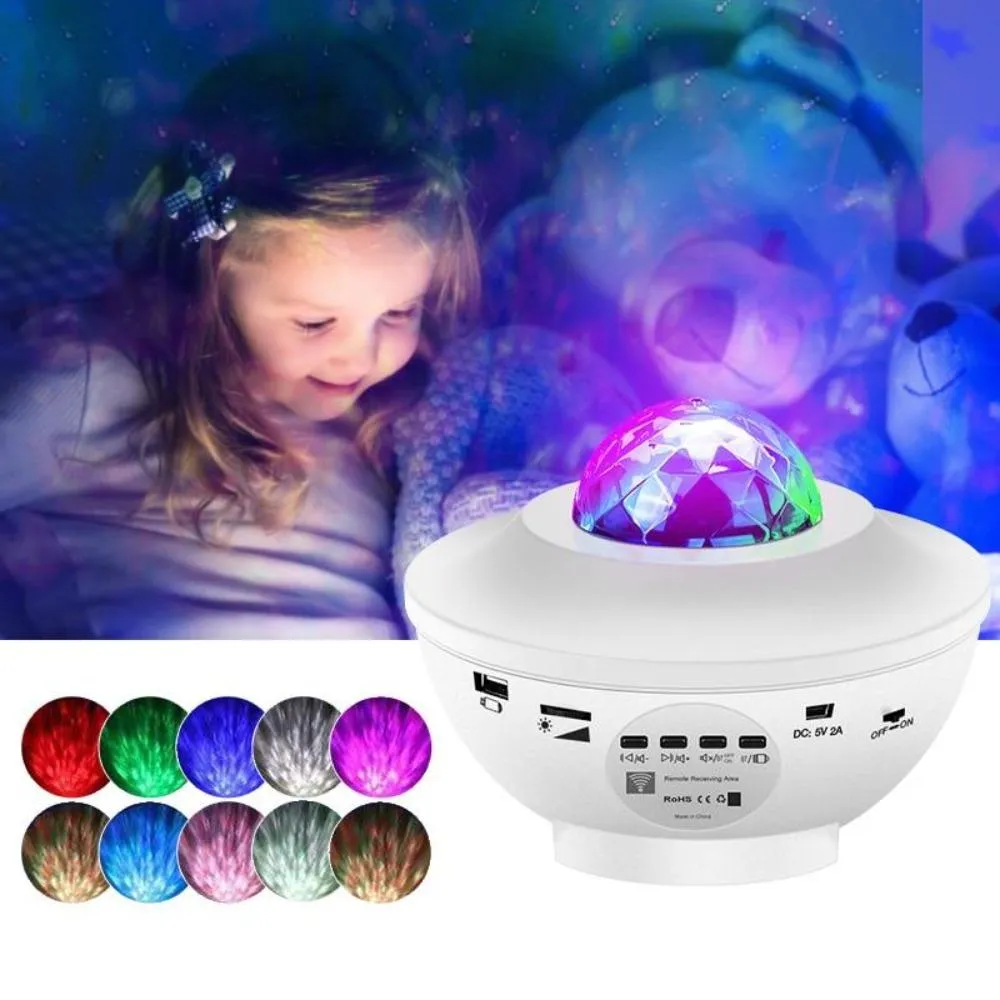 Starry Sky Galaxy Projector Wave Simulator