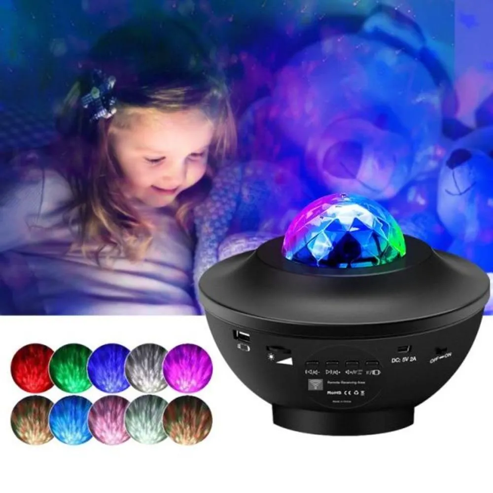 Starry Sky Galaxy Projector Wave Simulator