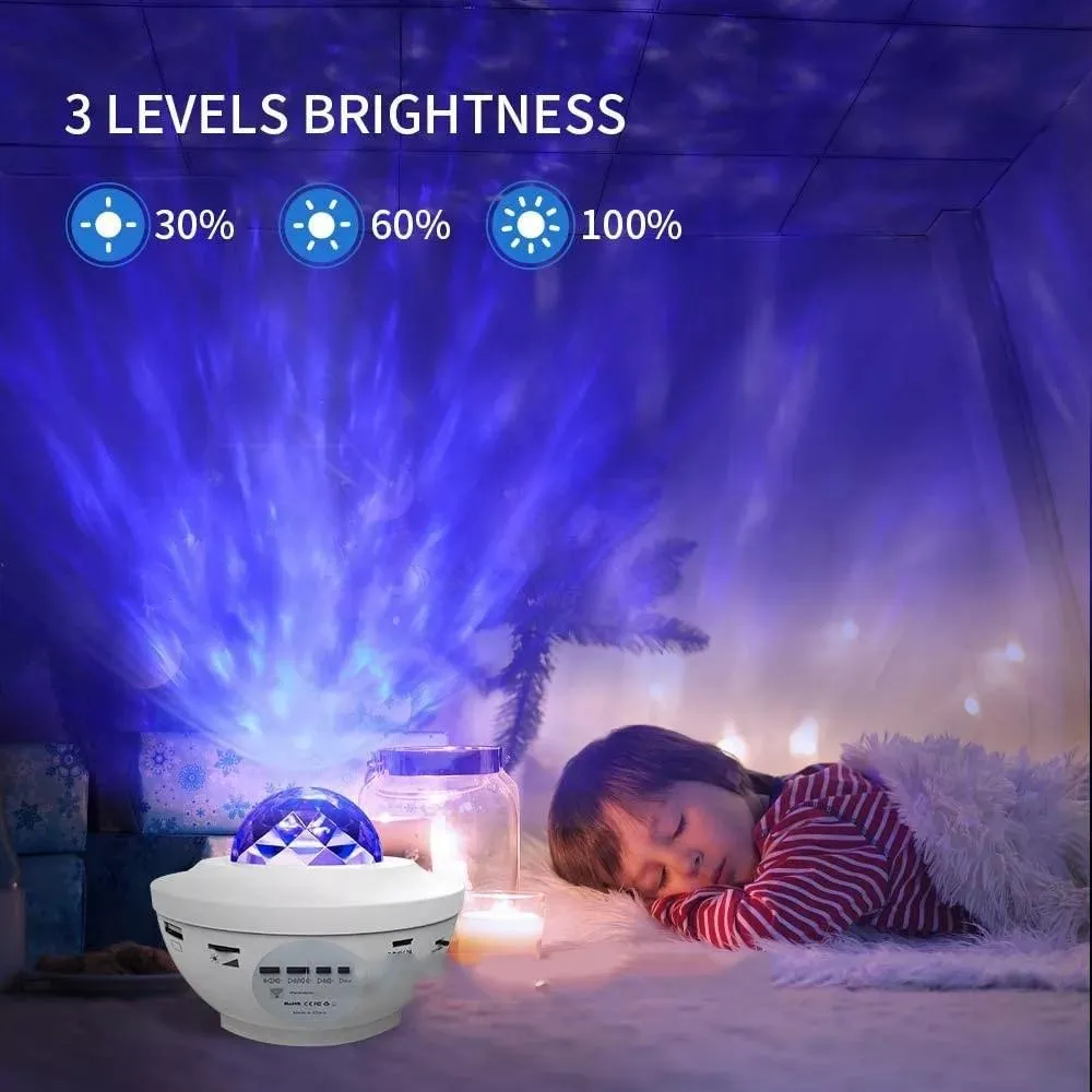 Starry Sky Galaxy Projector Wave Simulator