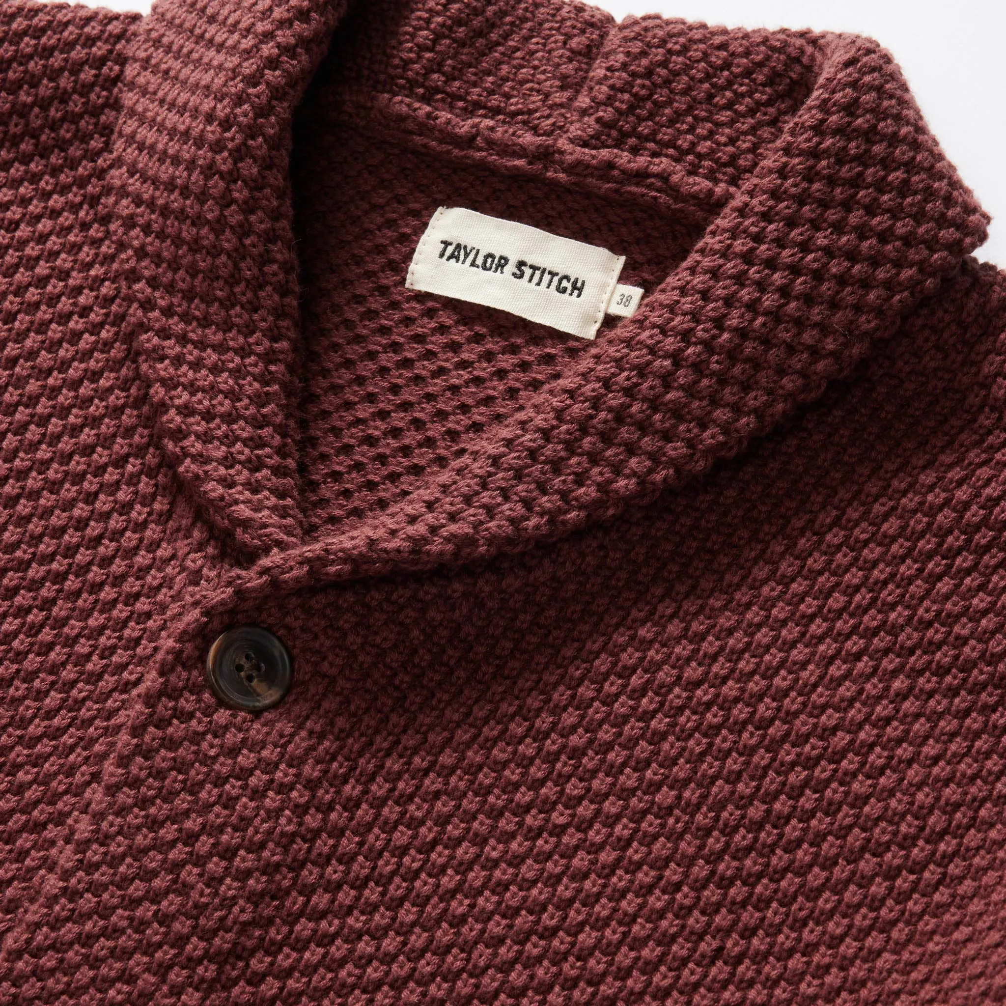 The Crawford Sweater in Black Cherry