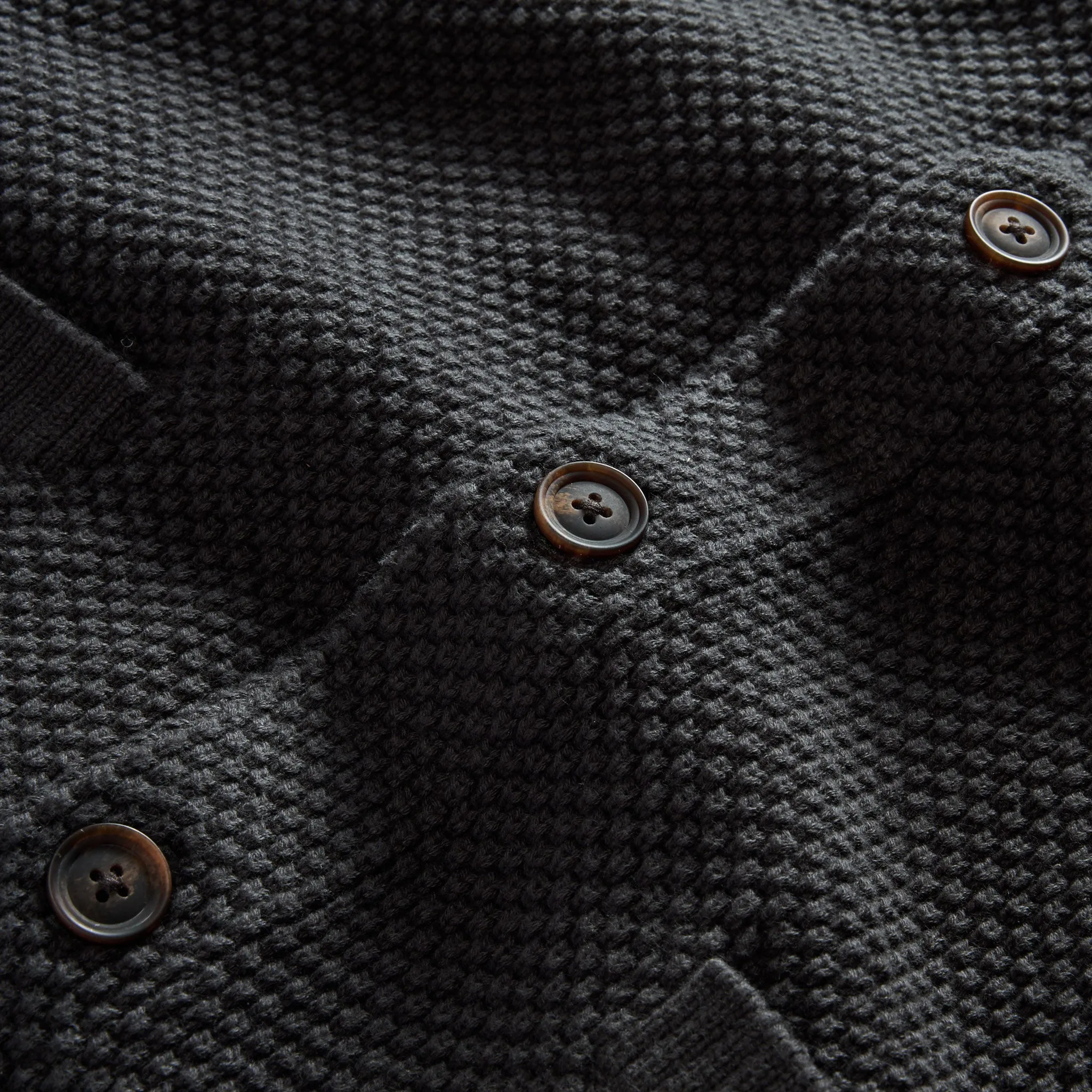 The Crawford Sweater in Charcoal