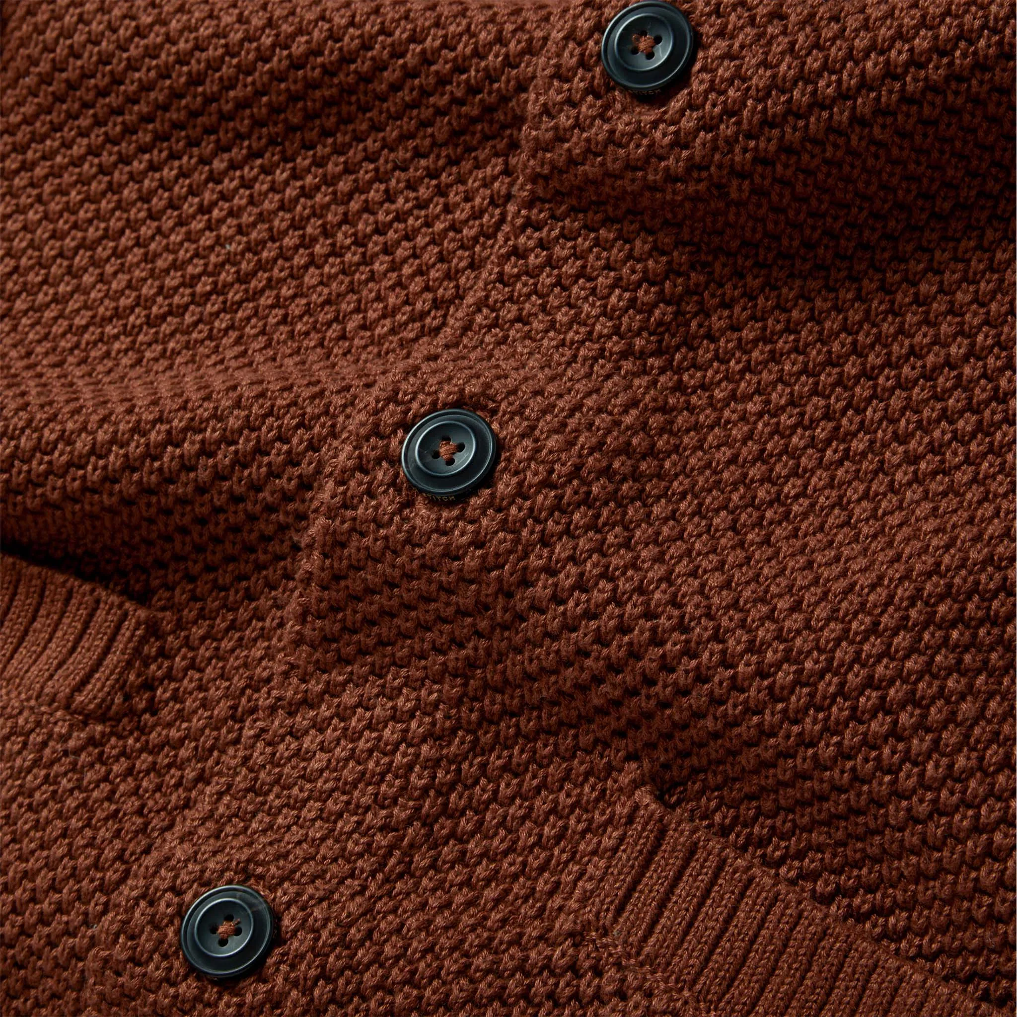 The Crawford Sweater in Rust