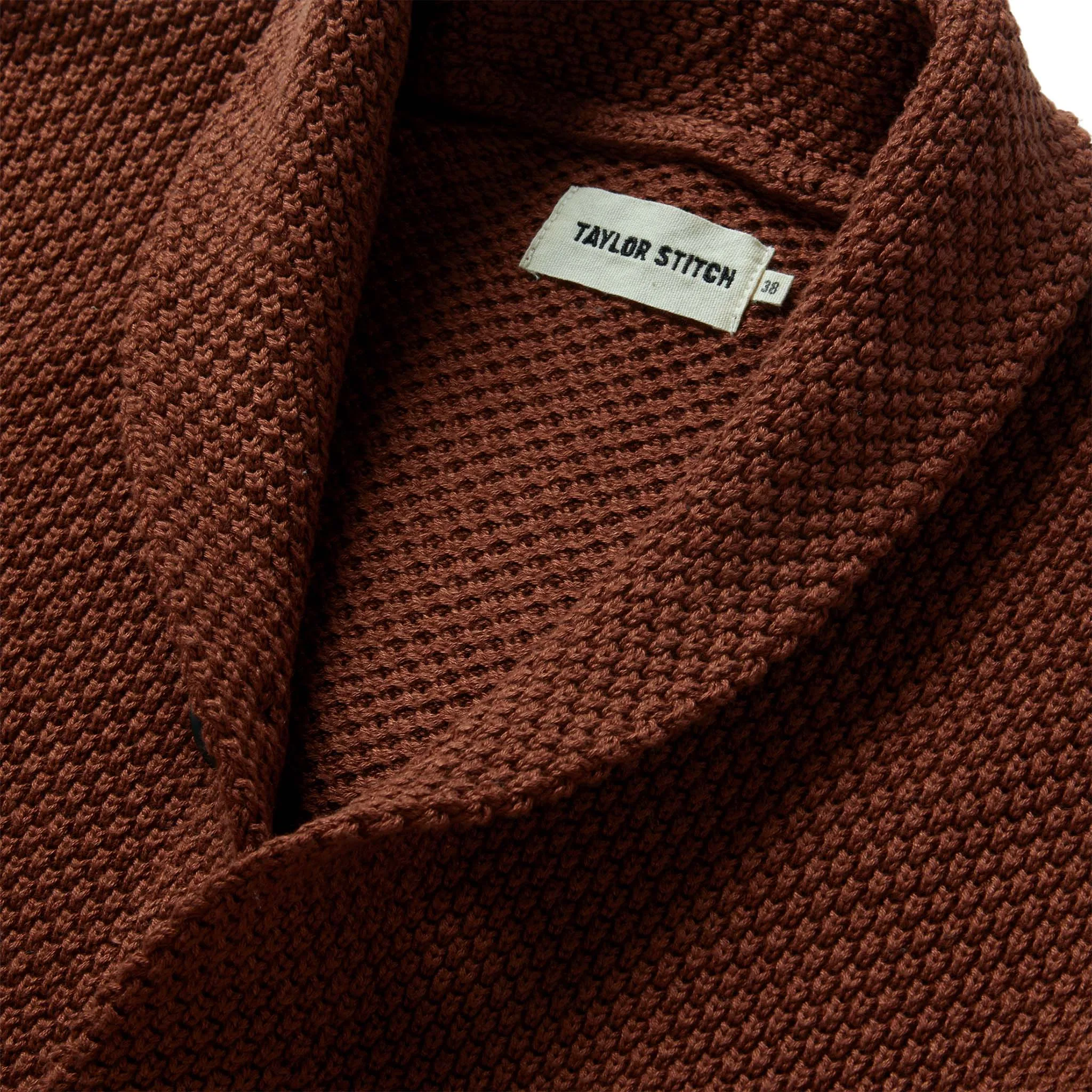 The Crawford Sweater in Rust