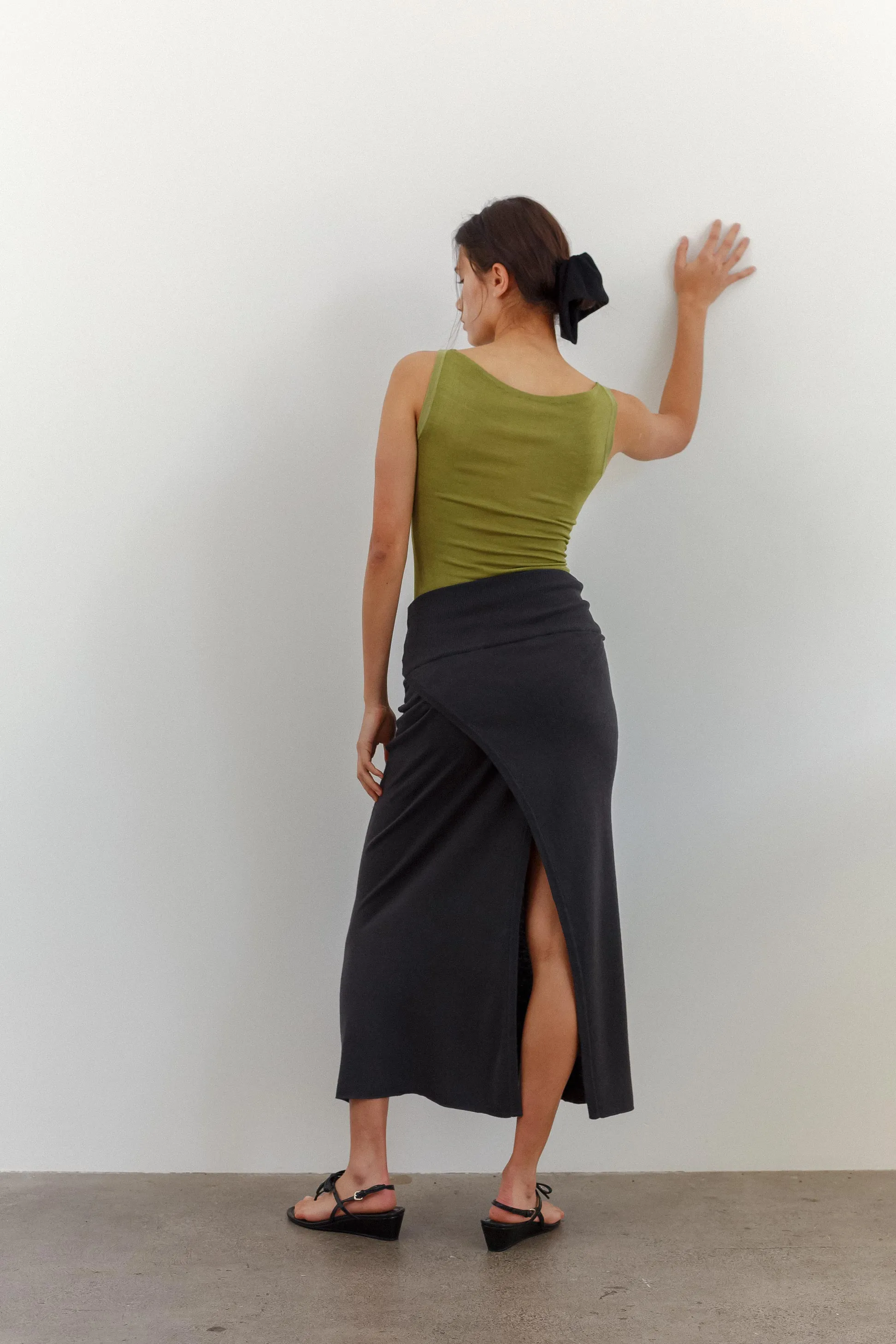 Wuru Cashmere Cotton Skirt